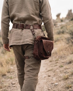 Steampunk Leg Bag Leather Thigh Harness Pouch Belt